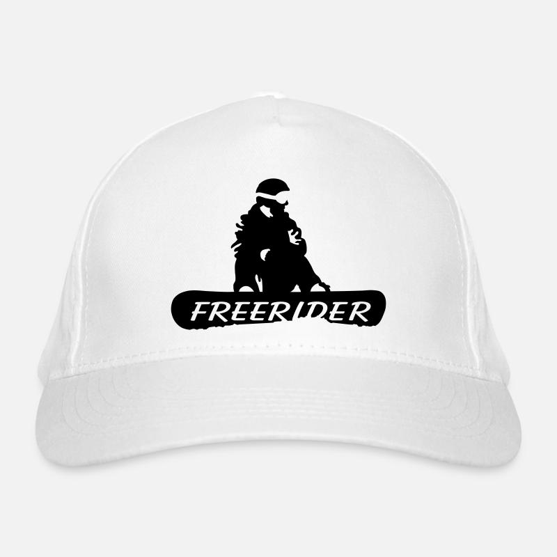 Freerider Snowboard Casquette classique bio