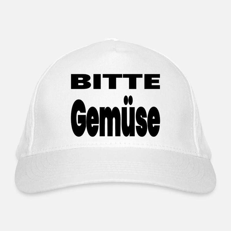 Gemüse Bio-Baseballkappe