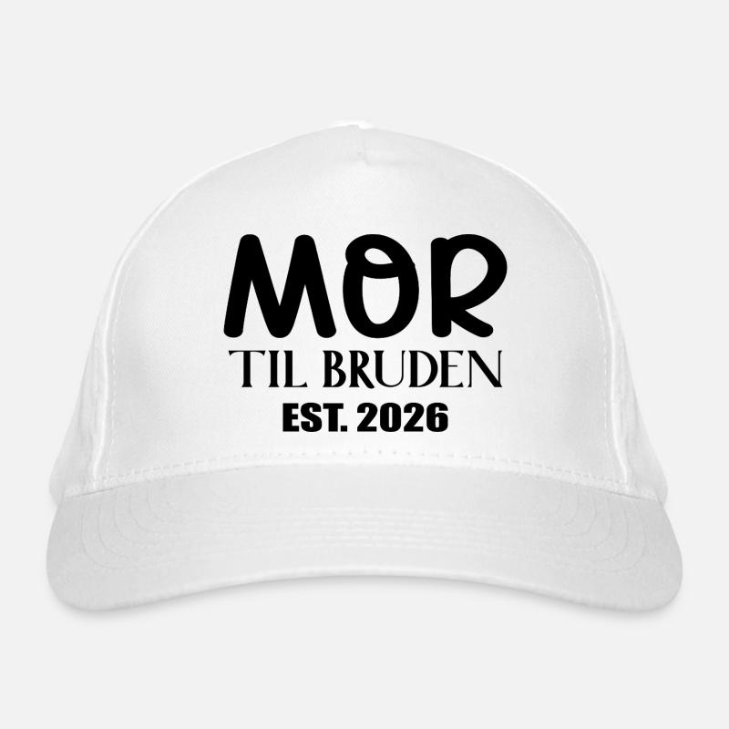 Mutter der Braut 2026 Bio-Baseballkappe