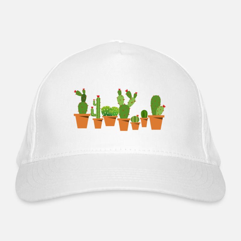 Cactus en pots Casquette classique bio