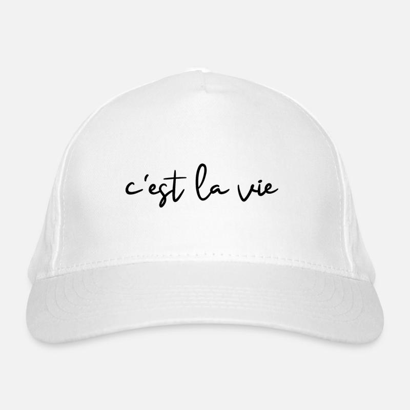 c'est la vie Bio-Baseballkappe