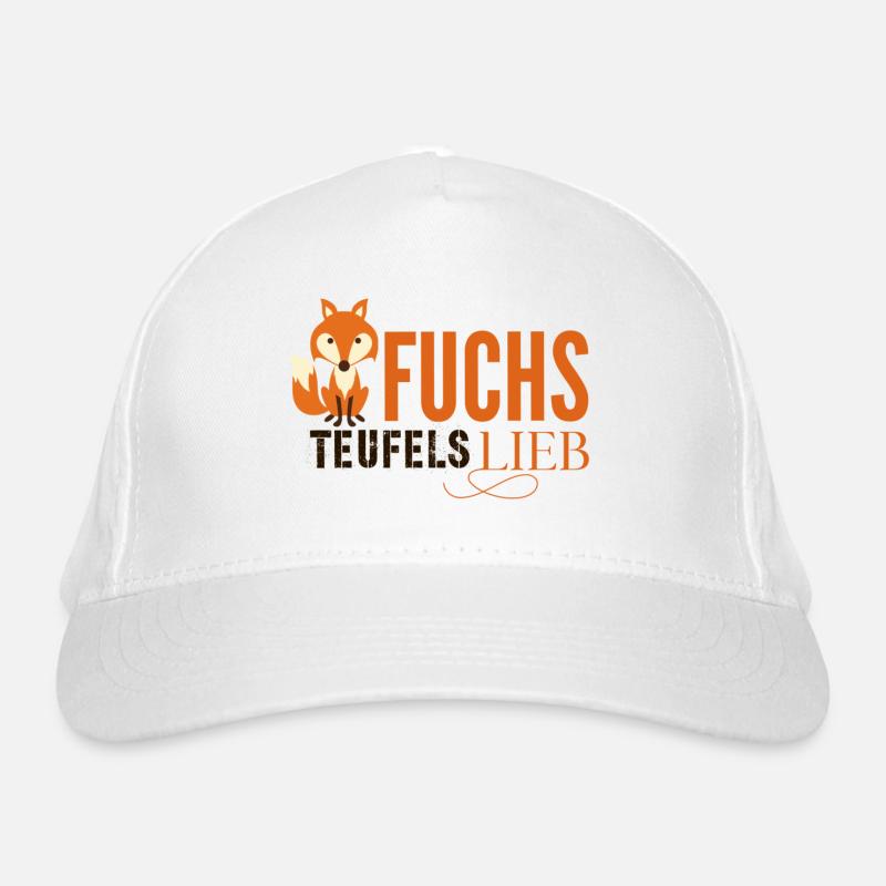 Fuchs Teufels Lieb Bio-Baseballkappe