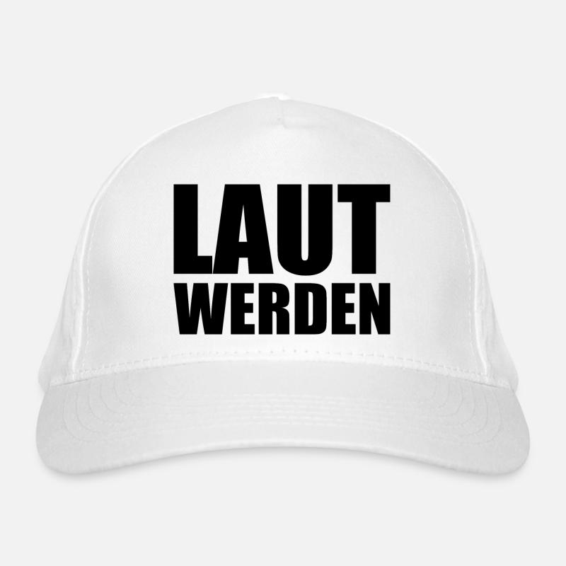Laut werden Bio-Baseballkappe