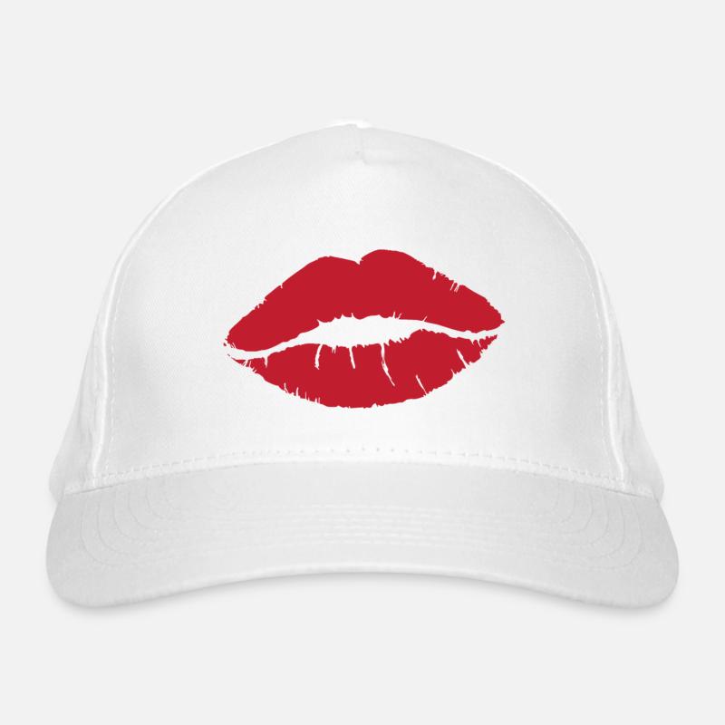 Baiser Rouge Casquette classique bio
