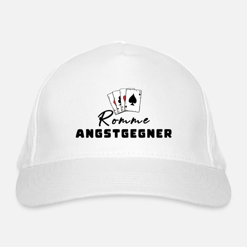 Romme Angstgegner Bio-Baseballkappe