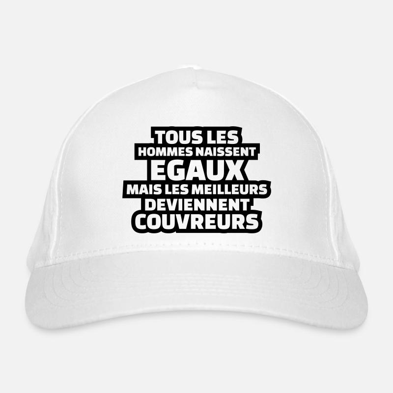 les meilleurs deviennent couvreurs Casquette classique bio