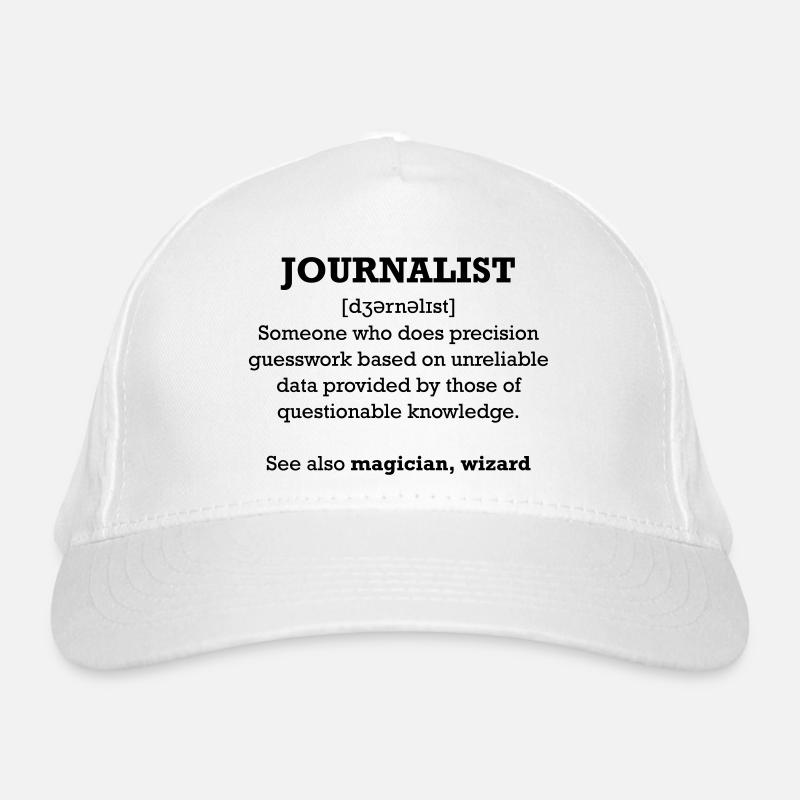 Journaliste - Assistant Casquette classique bio