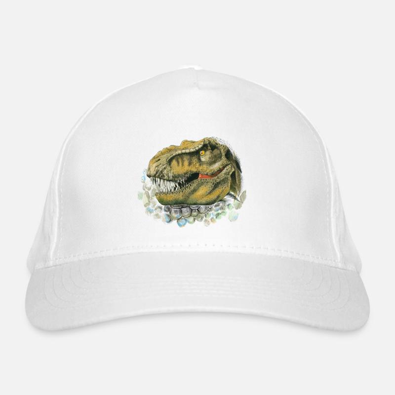 Dinosaur - Casquette classique bio - blanc