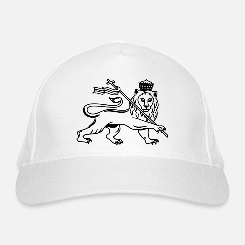 Reggae lion eu Organic Baseball Cap