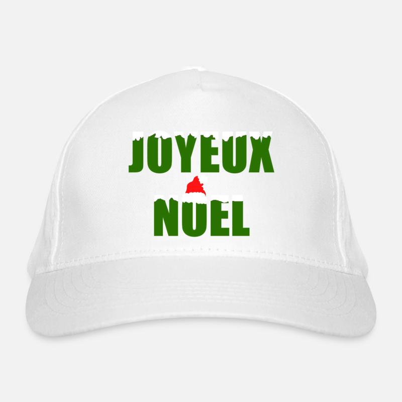 joyeux noel Bio-Baseballkappe