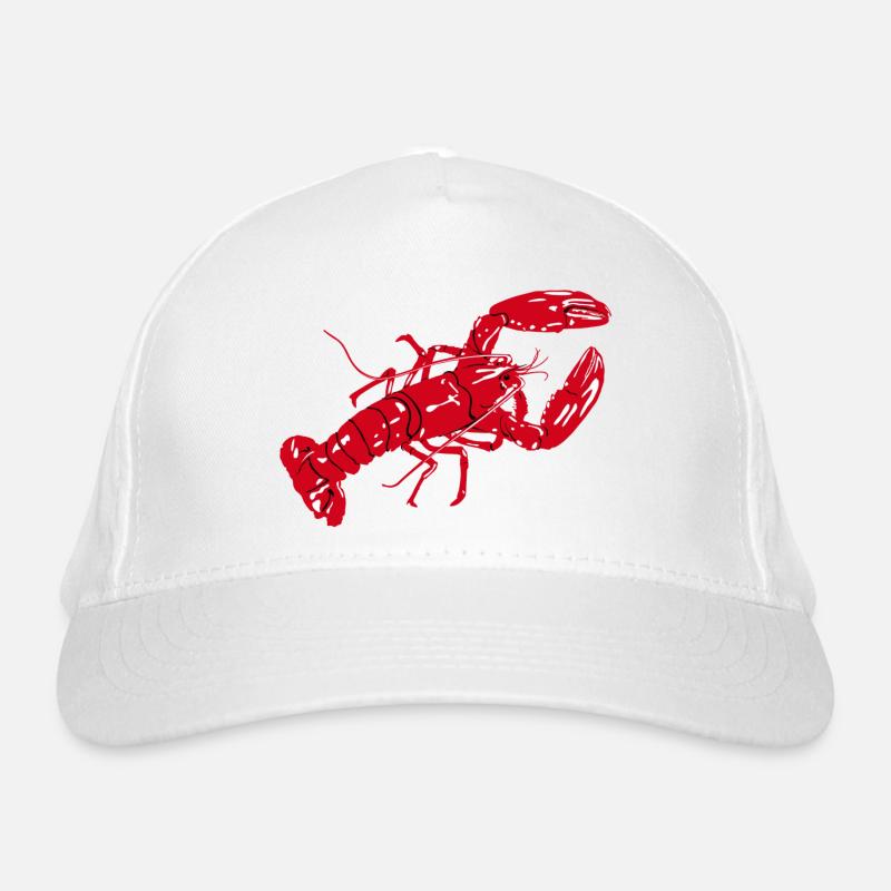 lobster Organic Baseball Cap