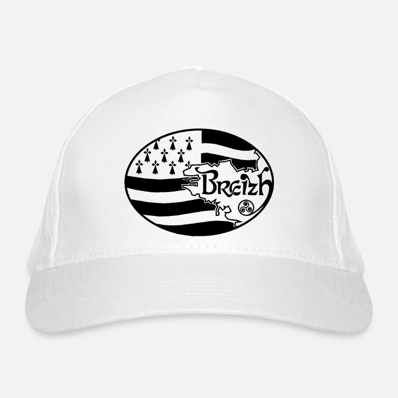 Oval Britannien Bio-Baseballkappe