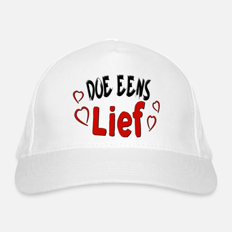 Coeurs Soyez gentils Casquette classique bio