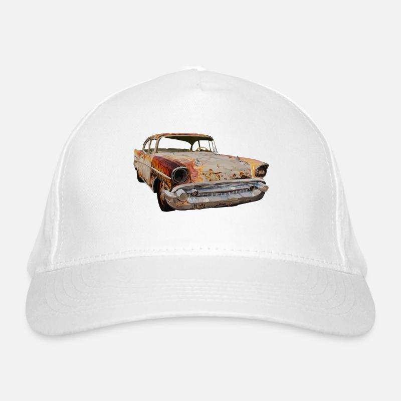 Rostiges Auto Bio-Baseballkappe