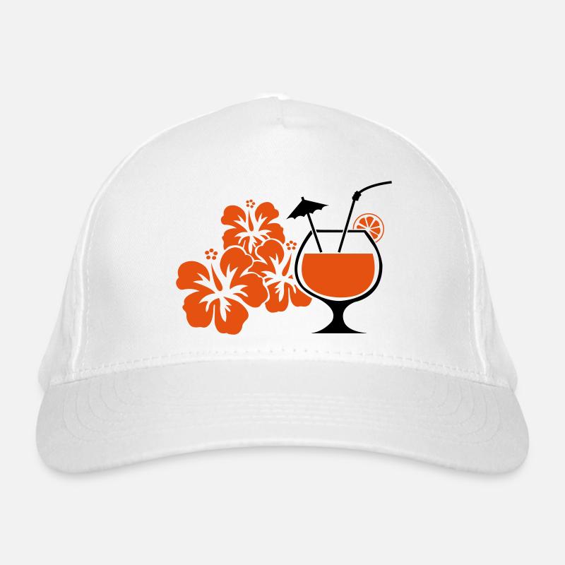 hawaii_blumen_cocktail Organic Baseball Cap