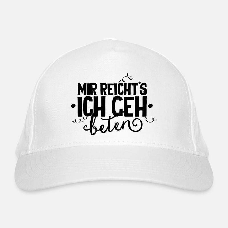 Mir reichts Bio-Baseballkappe