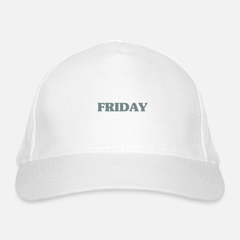 Vendredi Casquette classique bio