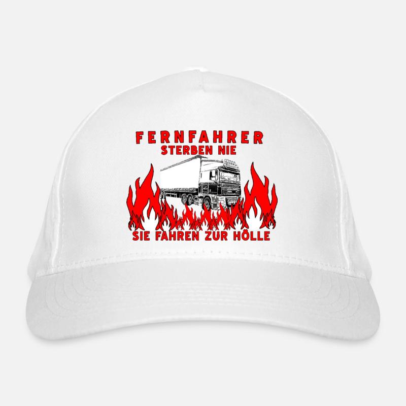 Fernfahrer Bio-Baseballkappe