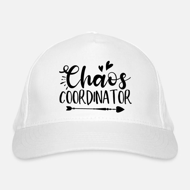 Chaos Coordinator Lustiger Spruch Bio-Baseballkappe
