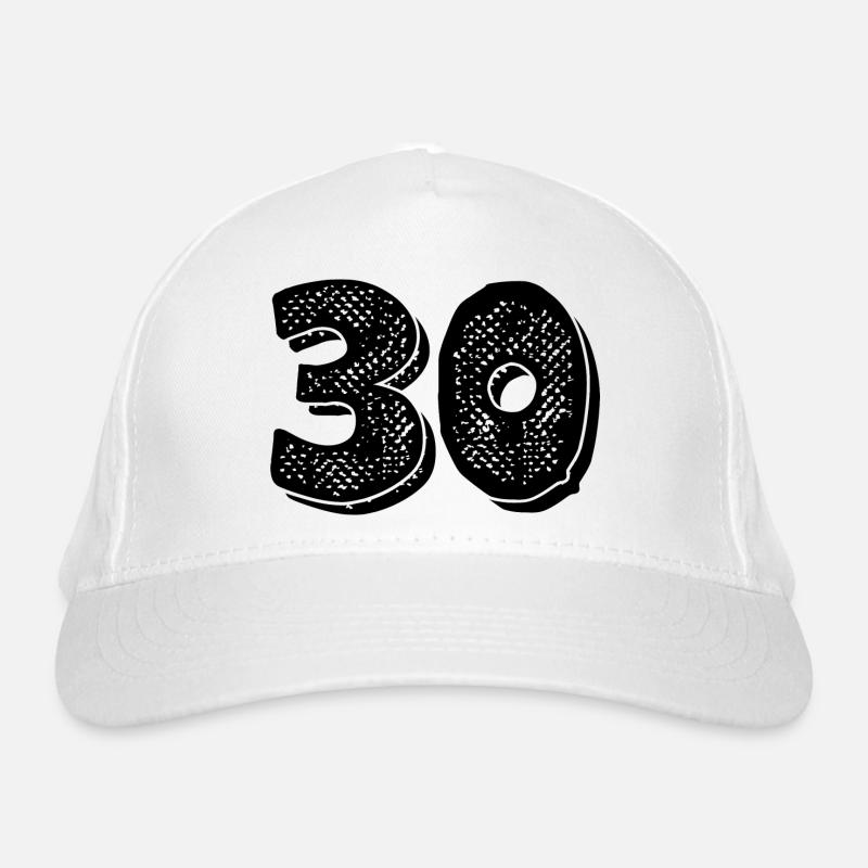 Numéro 30- 30ème anniversaire Casquette classique bio