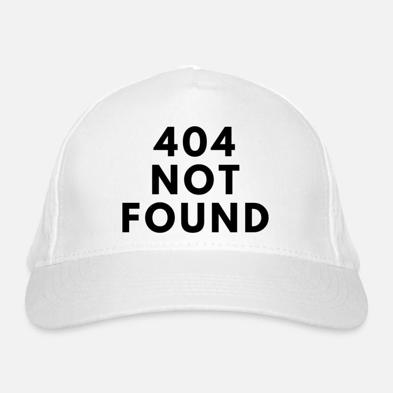 404 Not Found Bio-Baseballkappe