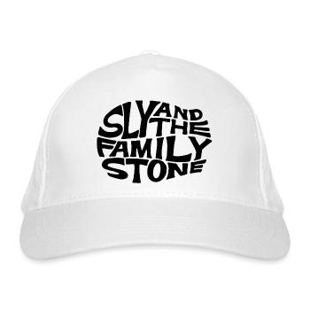 disco music band - Organic Baseball Cap - white - Front
