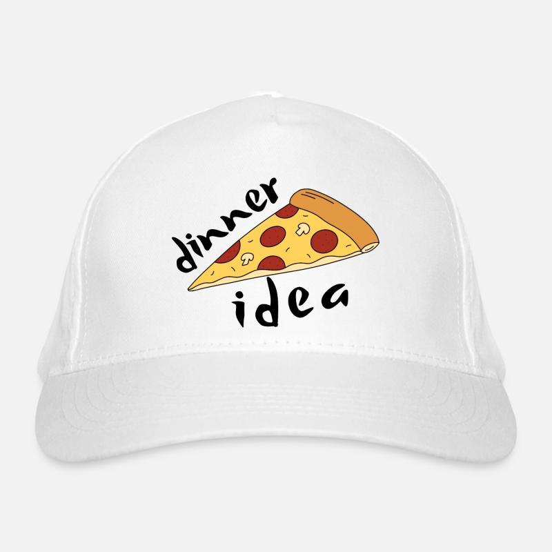 Idées de dîner faciles - Pizza Lover Funny Casquette classique bio