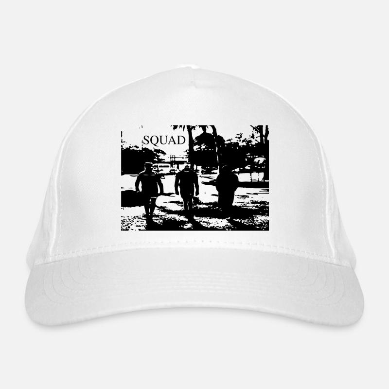 Bride Squad - Bridesmaids - Black Organic Baseball Cap