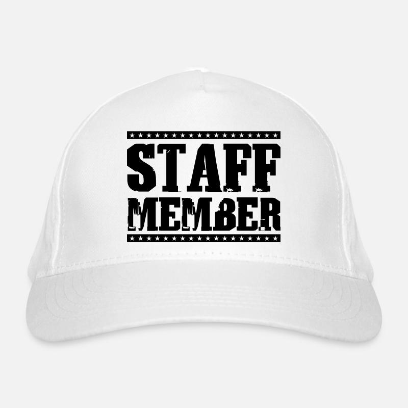 Membre du personnel Casquette classique bio