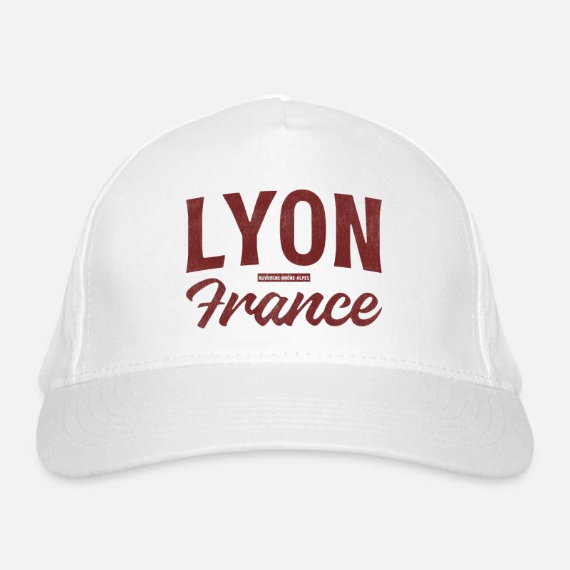 Lyon Frankreich Bio-Baseballkappe