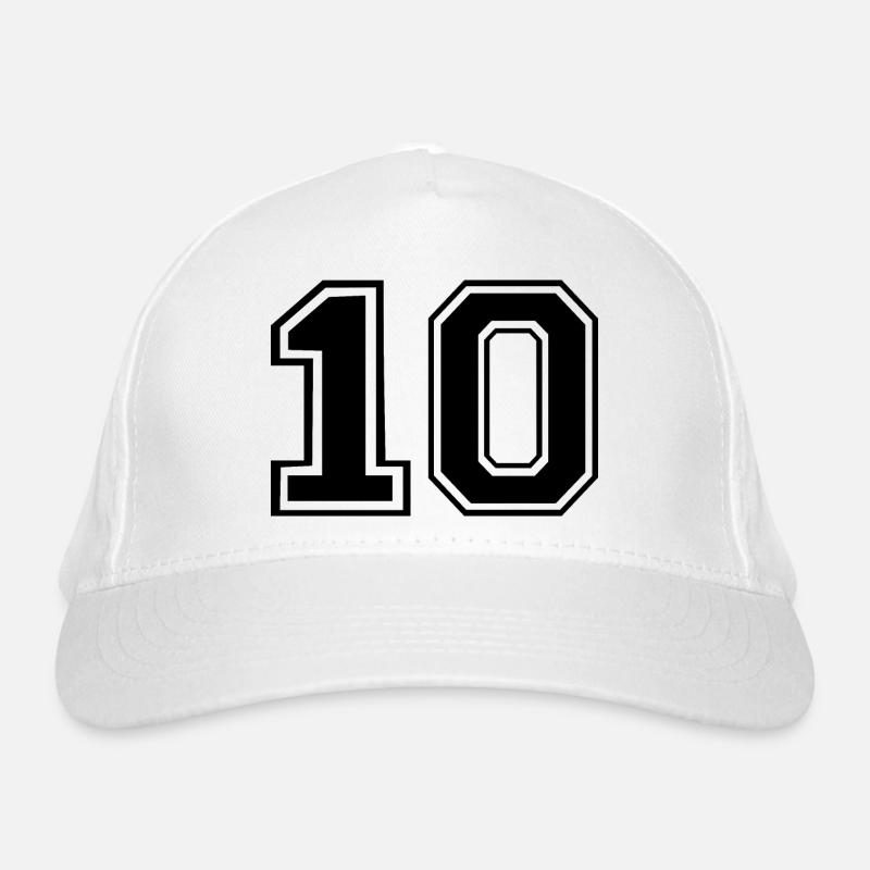 10 Bio-Baseballkappe