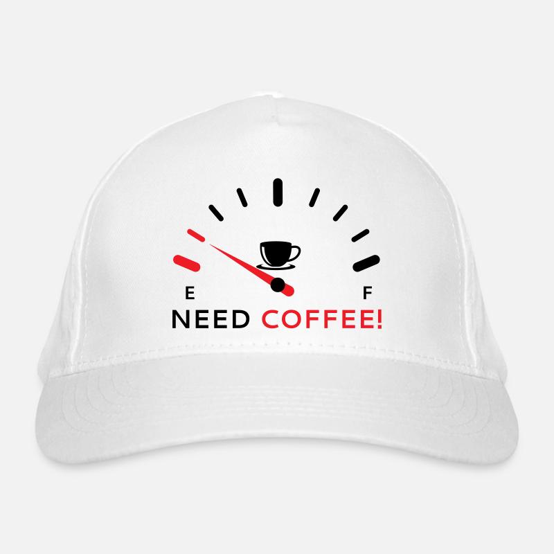 Besoin de café 2 Casquette classique bio