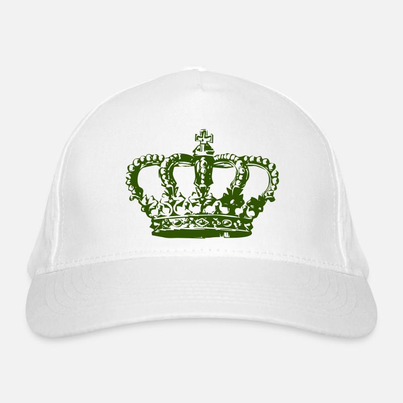 Crown Symbol Organic Baseball Cap