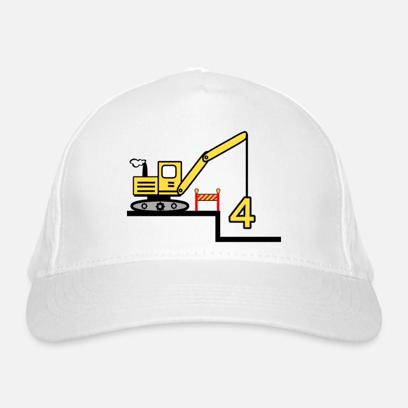 Bagger Bio-Baseballkappe