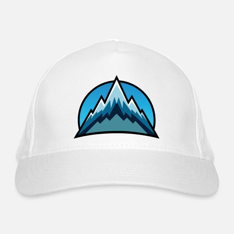 Mountains Organic Baseball Cap