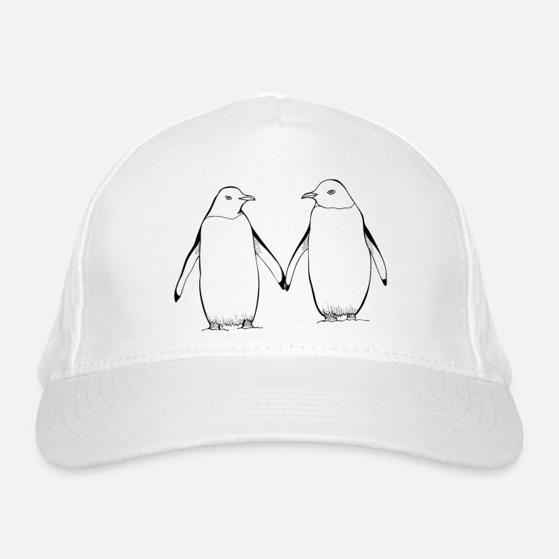 Tag der Pinguine Bio-Baseballkappe