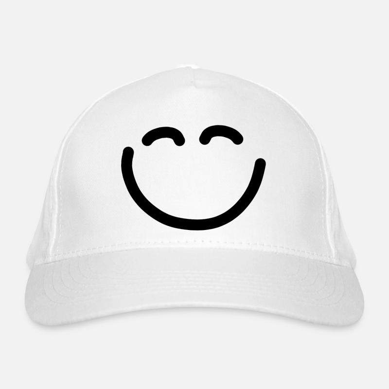 Visage heureux Casquette classique bio