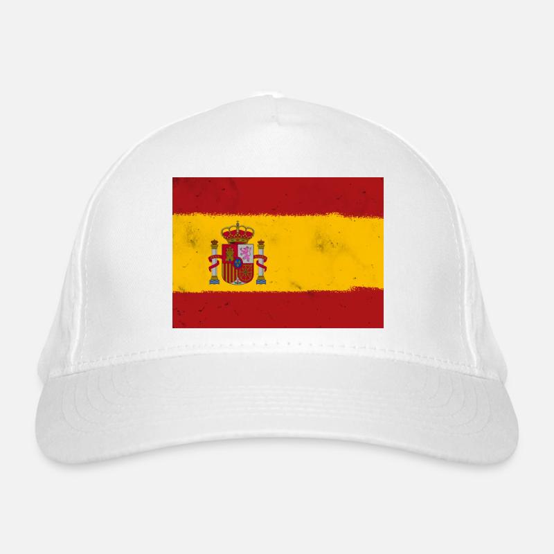Drapeau de l’Espagne Casquette classique bio