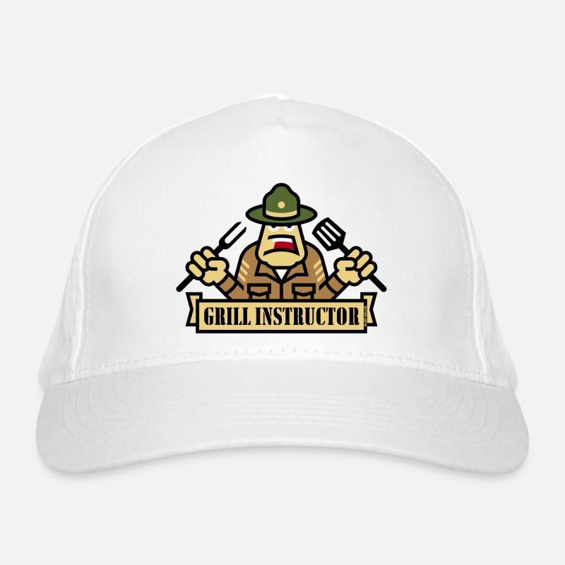 Grill Instructor (Grilling / BBQ / Barbecue) Organic Baseball Cap