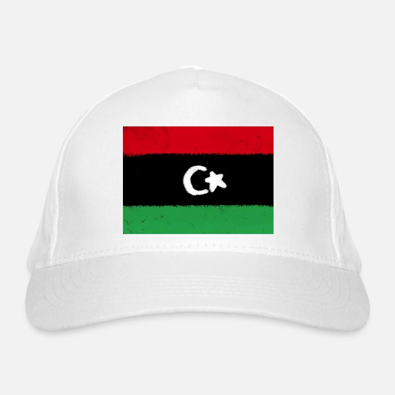 Drapeau de la Libye Casquette classique bio