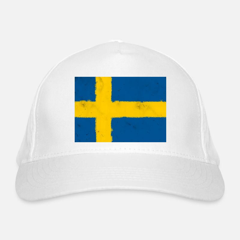 Drapeau de la Suède Casquette classique bio