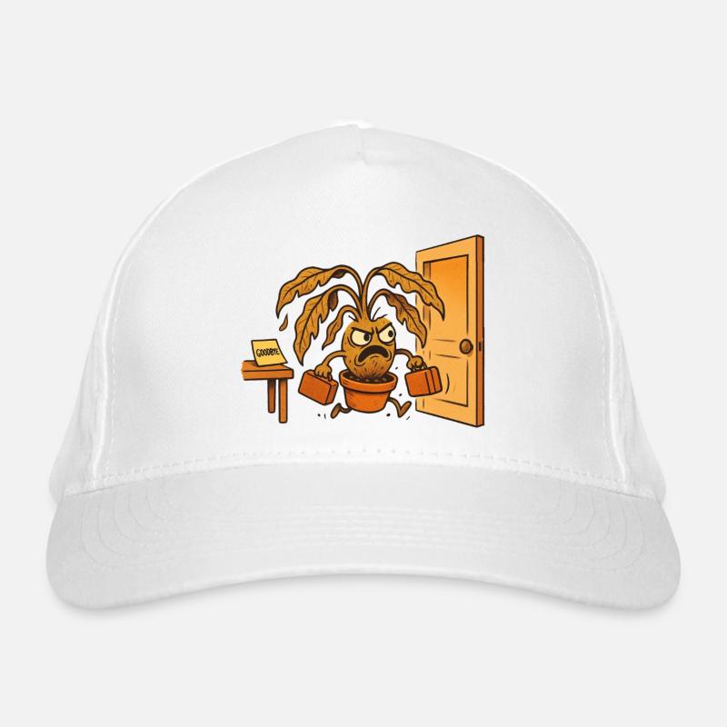 The flower has had enough Organic Baseball Cap