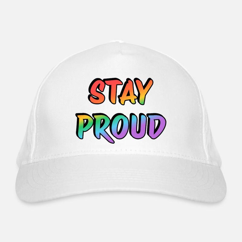 Bleib stolz Bio-Baseballkappe