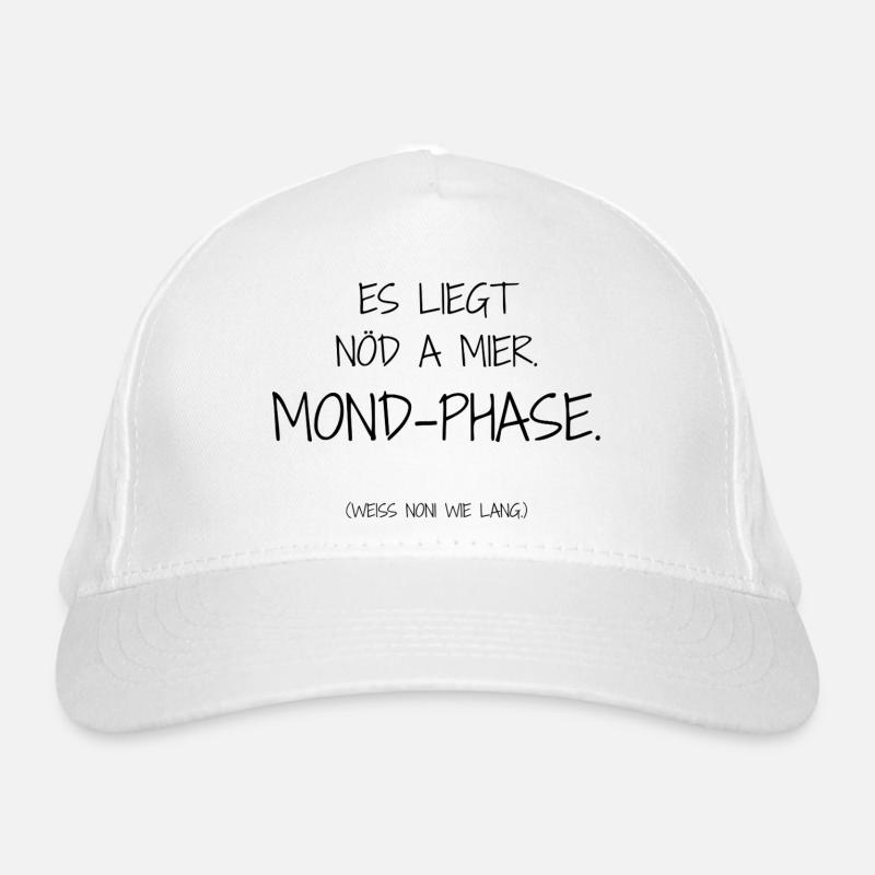 Statement-Design – Ironie trifft Alltag Bio-Baseballkappe