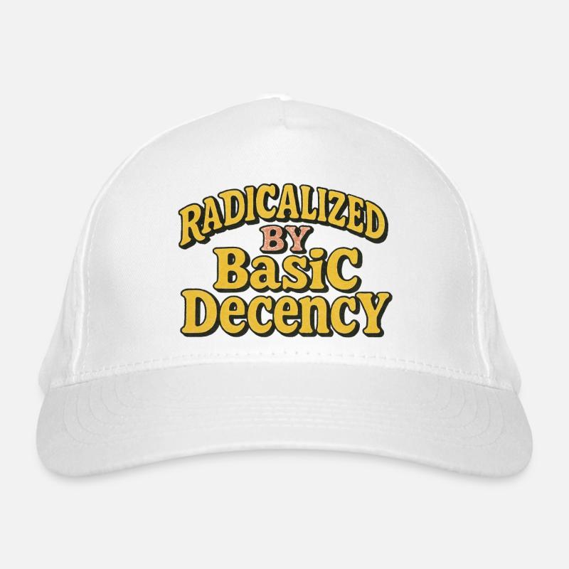 Radicalisés par la décence élémentaire Casquette classique bio