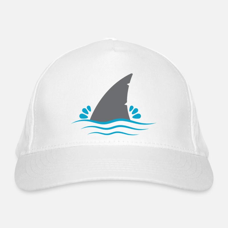 Shark fin Organic Baseball Cap