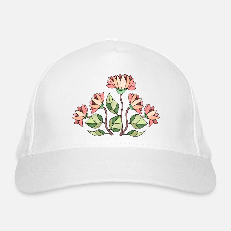 Fleur Casquette classique bio