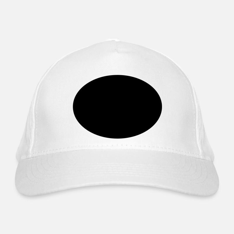 Ellipse or Oval Organic Baseball Cap
