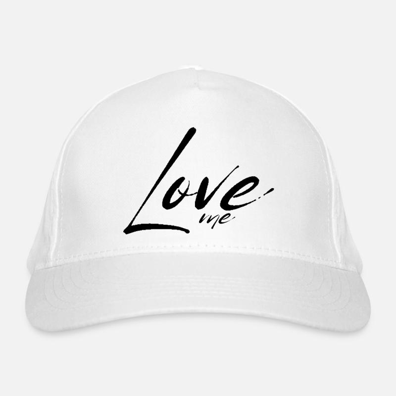 Aimez-moi - Casquette classique bio - blanc