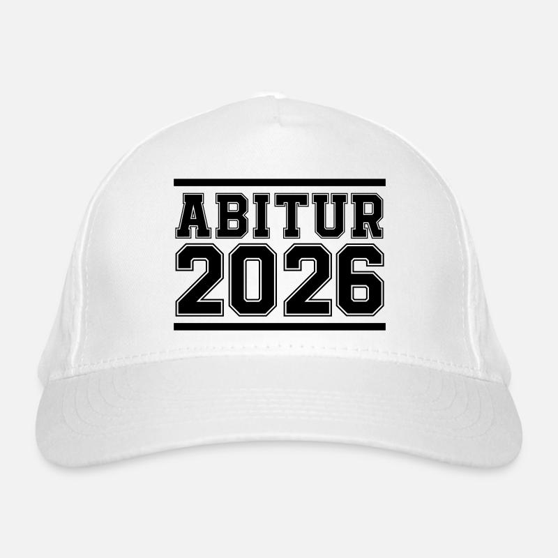 Abitur 2026 Abschlussfeier Bio-Baseballkappe